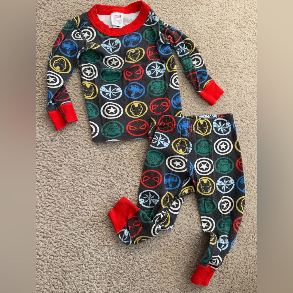 Hanna Andersson Marvel Icons Long John Pajama Set